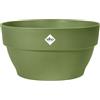 Elho vibia campana bowl 34cm vaso da fiori - Moss Green | Ø 33.9 x Alt. 17.4 cm | Adatto per uso esterno
