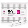 LifeChic LIFE CHIC 50 Mollette Bucato XL 9,5 cm Bianche Resistenti