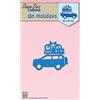 Nellie's Choice Snijmal Auto - 5,8 x 4,9 cm - Cutting Die voor Kaarten Maken, Kerst, Scrapbooking, Knutselen, fai da te