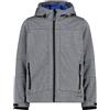 CMP Giacca In Softshell Melange Da Bambini Con Cappuccio Fisso Giacca in Softshell Melange da bambini con cappuccio fisso Unisex - Bambini e ragazzi