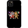 Mexico Laos Heritage Mexican Laotian Roo Custodia per iPhone 11 Pro Max Bandiera Messico Laos Radici messicano-laotiane Eredità