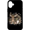 Funny Hunting Back To School Deer Huntin Custodia per iPhone 16 Plus Hunting Back To School - Zaino mimetico per studenti e cacciatori di cervi