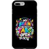 Overthinker Gaming Developer Fun Custodia per iPhone 7 Plus/8 Plus Il mio cervello ha troppe schede Aperto Gamer Programmer Umorismo