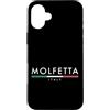 Italy & Co Custodia per iPhone 16 Plus Molfetta Italia Minimalista