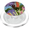 generic Grafico botanico massimalista tropicale PopSockets PopGrip per MagSafe