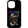 Pew Pew Funny Screeching Eagle Cosmic Ra Custodia per iPhone 14 Pro Max Pew Bald Eagle Patriottica Raptor Space Laser Blast