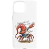 GNOMELICIOUS funny Gnome and Food meme Custodia per iPhone 15 Granchio divertente con gnomo ballerino