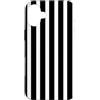 Accessori con disegni geometrici Custodia per iPhone 16 Plus Linee verticali geometriche semplici a strisce bianche e