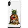GNOMELICIOUS funny Gnome and Food meme Custodia per iPhone XS Max Divertente tenda da campeggio con ananas e gnomo