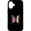 Usa Italy Flag Custodia per iPhone 16 Usa Italia