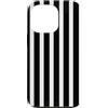 Accessori con disegni geometrici Custodia per iPhone 13 Pro Linee verticali geometriche semplici a strisce bianche e