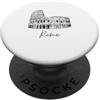 Rome Italy Travel Heritage Roma Italia Viaggio Souvenir Script scritto a mano PopSockets PopGrip Adesivo