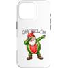 GNOMELICIOUS funny Gnome and Food meme Custodia per iPhone 16 Pro Anguria divertente con gnomo danzante