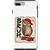 Skateboard Japan Otaku Kawaii Manga Samu Custodia per iPhone 7 Plus/8 Plus Skateboard Grumpy Japan Animal Brush Anime Kawaii Otaku Y2K