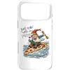 GNOMELICIOUS funny Gnome and Food meme Custodia per iPhone 17 Pro Max Gnomo marinaio divertente con pizza al salame piccante