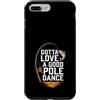 Funny Fishing Fisherman Angler Apparel & Custodia per iPhone 7 Plus/8 Plus Divertente canna da pesca per danza a trotta larga per adulti