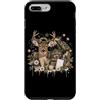 Funny Hunting Back To School Deer Huntin Custodia per iPhone 7 Plus/8 Plus Hunting Back To School - Zaino mimetico per studenti e cacciatori di cervi