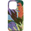 generic Custodia per iPhone 13 Pro Grafico botanico massimalista tropicale