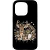 Funny Hunting Back To School Deer Huntin Custodia per iPhone 15 Pro Hunting Back To School - Zaino mimetico per studenti e cacciatori di cervi