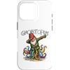 GNOMELICIOUS funny Gnome and Food meme Custodia per iPhone 16 Pro Polpo gnomo divertente