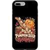 Fall Pumpkin Carving Roasting Season Custodia per iPhone 7 Plus/8 Plus Semi di zucca Playdate carino autunno autunno raccolta divertimento