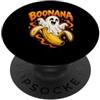 Funny Halloween Costume Designs Boonana Divertente Halloween Banana Ghost PopSockets PopGrip Adesivo