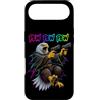 Pew Pew Funny Screeching Eagle Cosmic Ra Custodia per iPhone Air Pew Bald Eagle Patriottica Raptor Space Laser Blast