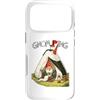 GNOMELICIOUS funny Gnome and Food meme Custodia per iPhone 17 Pro Tenda da campeggio con onigiri e gnomo giapponesi