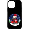 Christmas Animals Custodia per iPhone 13 Pro Max Batteria di Natale
