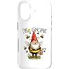 GNOMELICIOUS funny Gnome and Food meme Custodia per iPhone 17 Ape e gnomo divertenti per persone basse