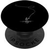 Fishing Trip Angler Fisherman Bass Trout Pesca a mosca Pescatore Casting Line Pesca all'aperto Pesca PopSockets PopGrip Adesivo