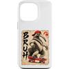 Skateboard Japan Otaku Kawaii Manga Samu Custodia per iPhone 13 Pro Skateboard Grumpy Japan Animal Brush Anime Kawaii Otaku Y2K