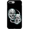 Clown Mask Dark Horror Chicano Clothing Custodia per iPhone 7 Plus/8 Plus Chicano Clown Masks Dark Circus Horror Sorriso ora piangere più tardi