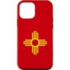 Miftees New Mexico Tees Custodia per iPhone 12 mini Nuovo Messico Stato bandiera Zia New Mexico Zia Sun Simbolo