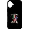 Usa Italy Flag Custodia per iPhone 16 Plus È nel mio DNA Italia Usa