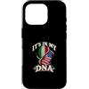 Usa Italy Flag Custodia per iPhone 16 Pro È nel mio DNA Italia Usa
