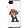 GNOMELICIOUS funny Gnome and Food meme Custodia per iPhone SE (2020) / 7/8 Gnomo ballerino con cappello a fungo