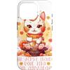 Happy Lunar New Year 2024 Gifts Maneki N Custodia per iPhone 16 Pro Gatto fortunato del nuovo anno cinese sono qui per la busta