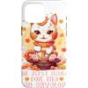 Happy Lunar New Year 2024 Gifts Maneki N Custodia per iPhone 16 Pro Max Gatto fortunato del nuovo anno cinese sono qui per la busta
