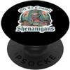 Off to Commit Shenanigans Funny Frog Pro Fuori a commettere Shenanigans Funny Frog Knight Fantasy Gamer PopSockets PopGrip Adesivo