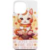 Happy Lunar New Year 2024 Gifts Maneki N Custodia per iPhone 13 Pro Max Gatto fortunato del nuovo anno cinese sono qui per la busta