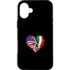 Usa Italy Flag Custodia per iPhone 16 Plus Usa Italia