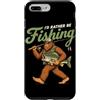 Fishing Trip Angler Fisherman Bass Trout Custodia per iPhone 7 Plus/8 Plus Io d Rather Be Fishing Bigfoot Fisherman divertente pescatore pesce
