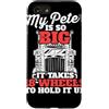 Trucker Merch & Truck Driver Gifts Custodia per iPhone SE (2020) / 7/8 Il mio Peter è così grande che ci vogliono 18 ruote per reggerlo