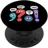 Punctuation English Teacher Gifts Appare Wait What Stop It I Agree Punctuation Grammar Funny Teacher PopSockets PopGrip Adesivo