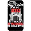 Trucker Merch & Truck Driver Gifts Custodia per iPhone 7 Plus/8 Plus Il mio Peter è così grande che ci vogliono 18 ruote per reggerlo