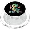 Rawr Im 2 Dinosaur Merch Rawr I'm 2 with Dinosaur for Second Birthday PopSockets PopGrip per MagSafe
