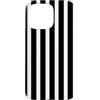 Accessori con disegni geometrici Custodia per iPhone 15 Pro Max Linee verticali geometriche semplici a strisce bianche e