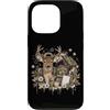 Funny Hunting Back To School Deer Huntin Custodia per iPhone 13 Pro Hunting Back To School - Zaino mimetico per studenti e cacciatori di cervi