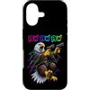 Pew Pew Funny Screeching Eagle Cosmic Ra Custodia per iPhone 17 Pew Bald Eagle Patriottica Raptor Space Laser Blast